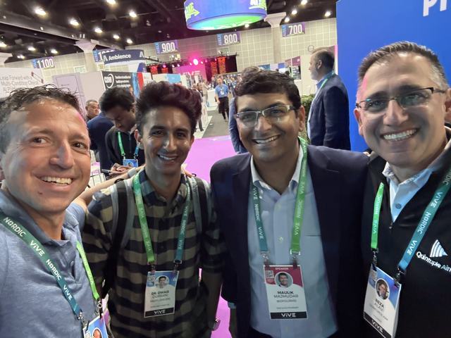 ClinX event attendees building relationships at a conference