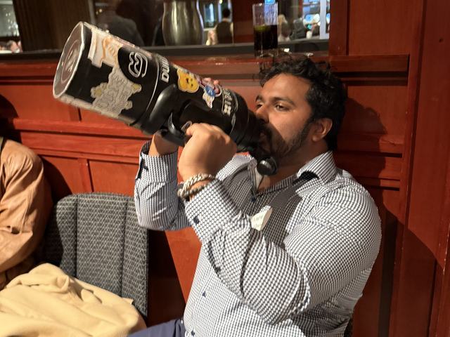 Group of ClinX clinicians at a lively in-person meetup