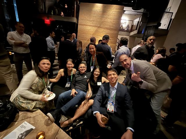 ClinX physician community photo from an event gathering